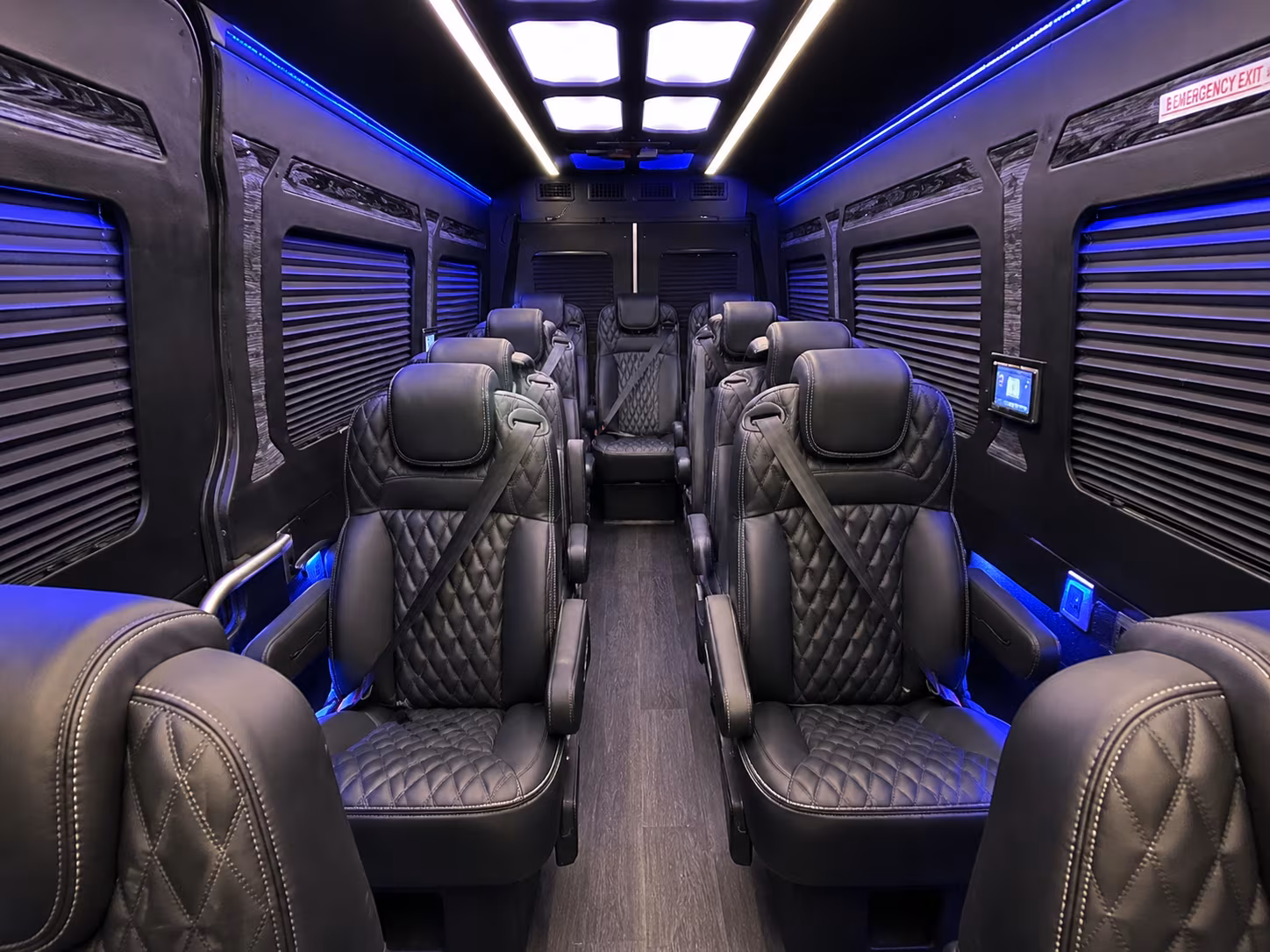 davie concert transportation onboard seating